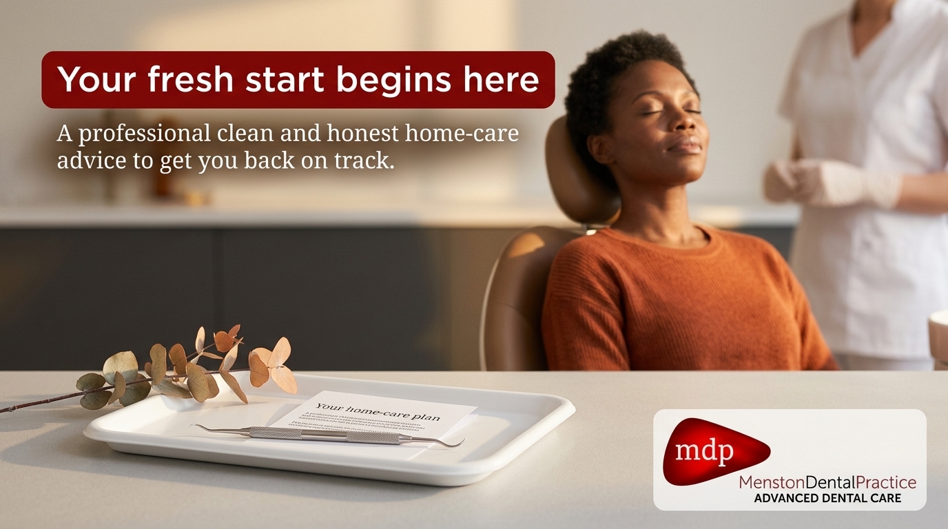 Autumn Smile Refresh: Haven’t been in a while? A calm clean and clear home-care plan will get you back on track